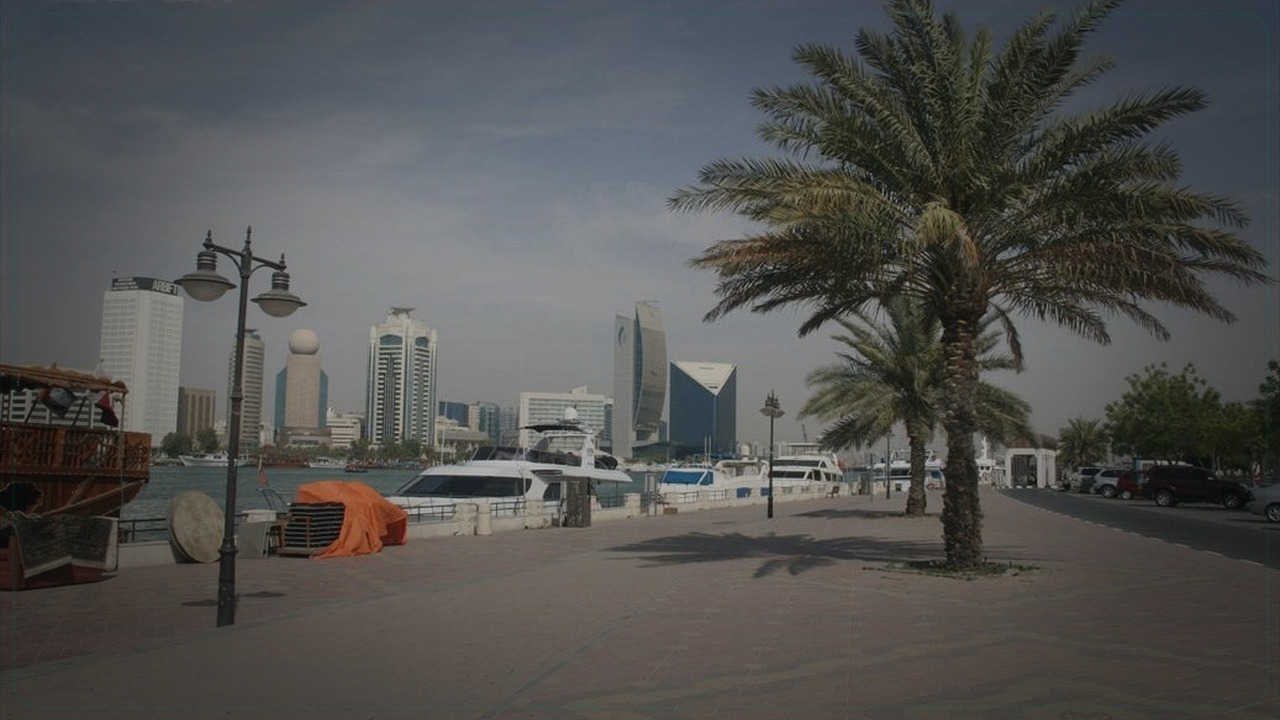 Bur Dubai themed custom Pine Script developer cover with dark finance styling