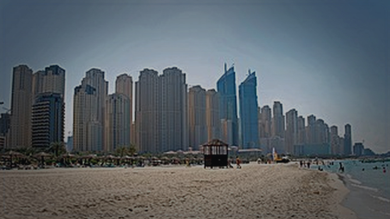 JBR Dubai themed TradingView automation service cover with dark grading