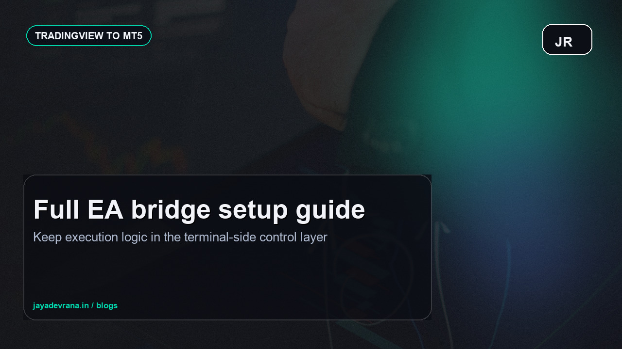 TradingView alerts to MT5 bridge concept with dark terminal visuals