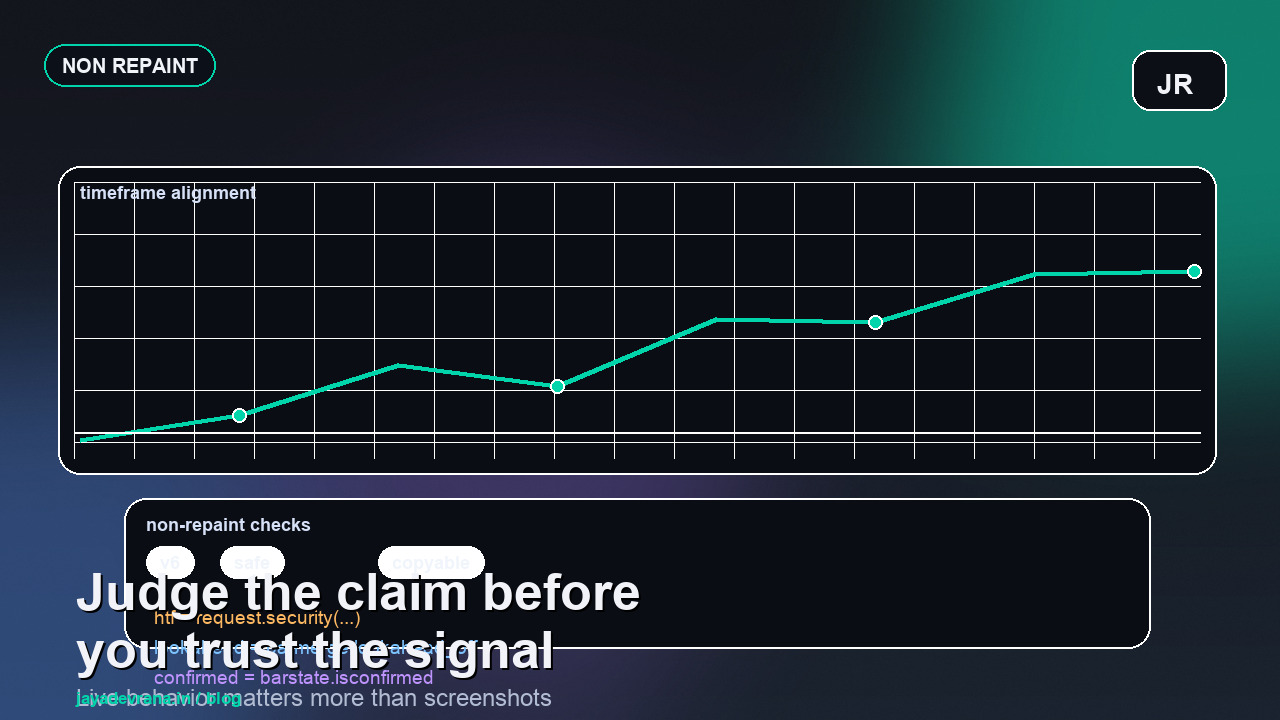 Best non repaint indicator TradingView article cover