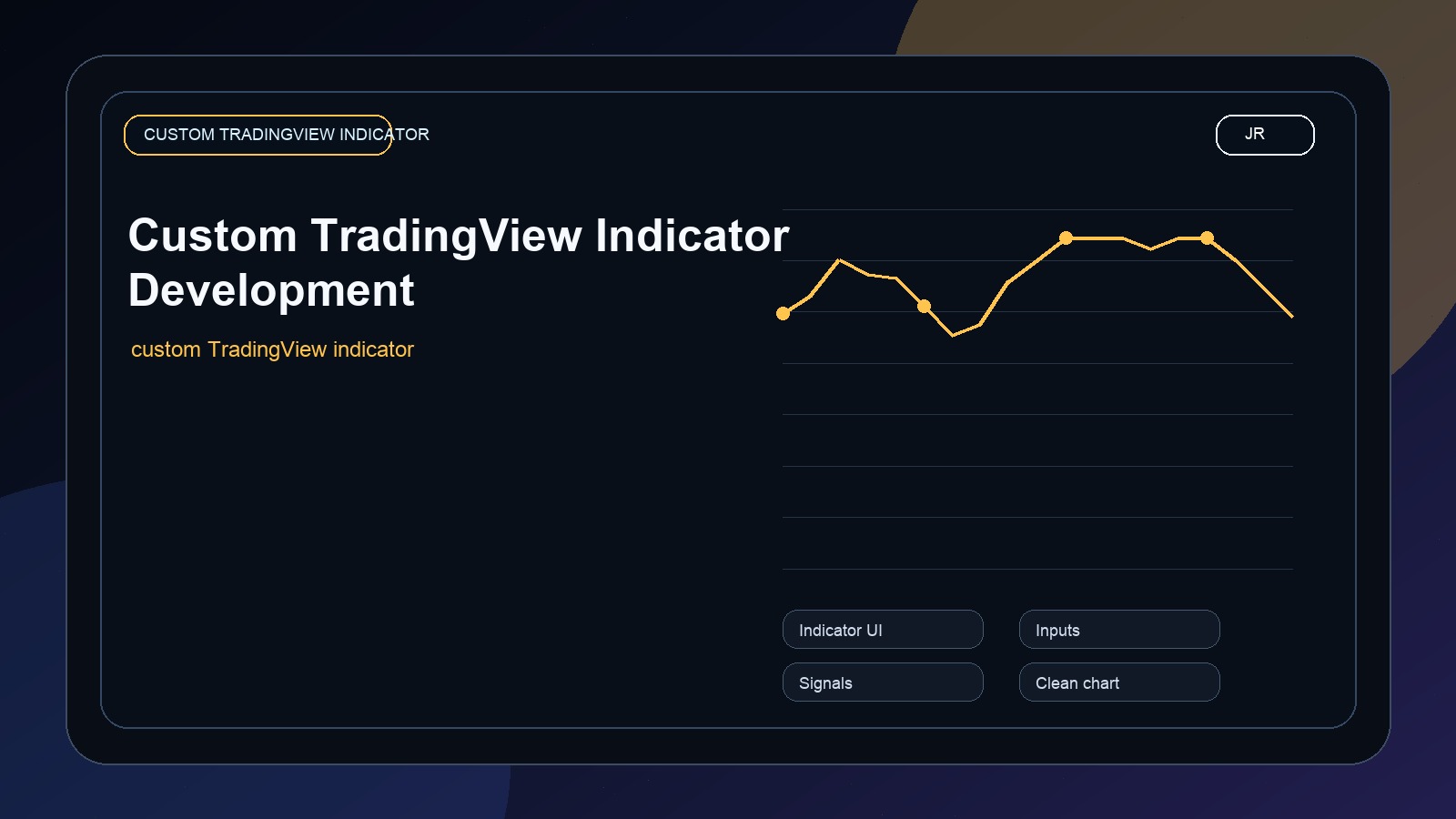 Custom TradingView Indicator Development by Jayadev Rana cover image