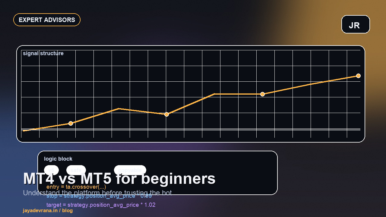 MT4 vs MT5 expert advisor beginner guide cover