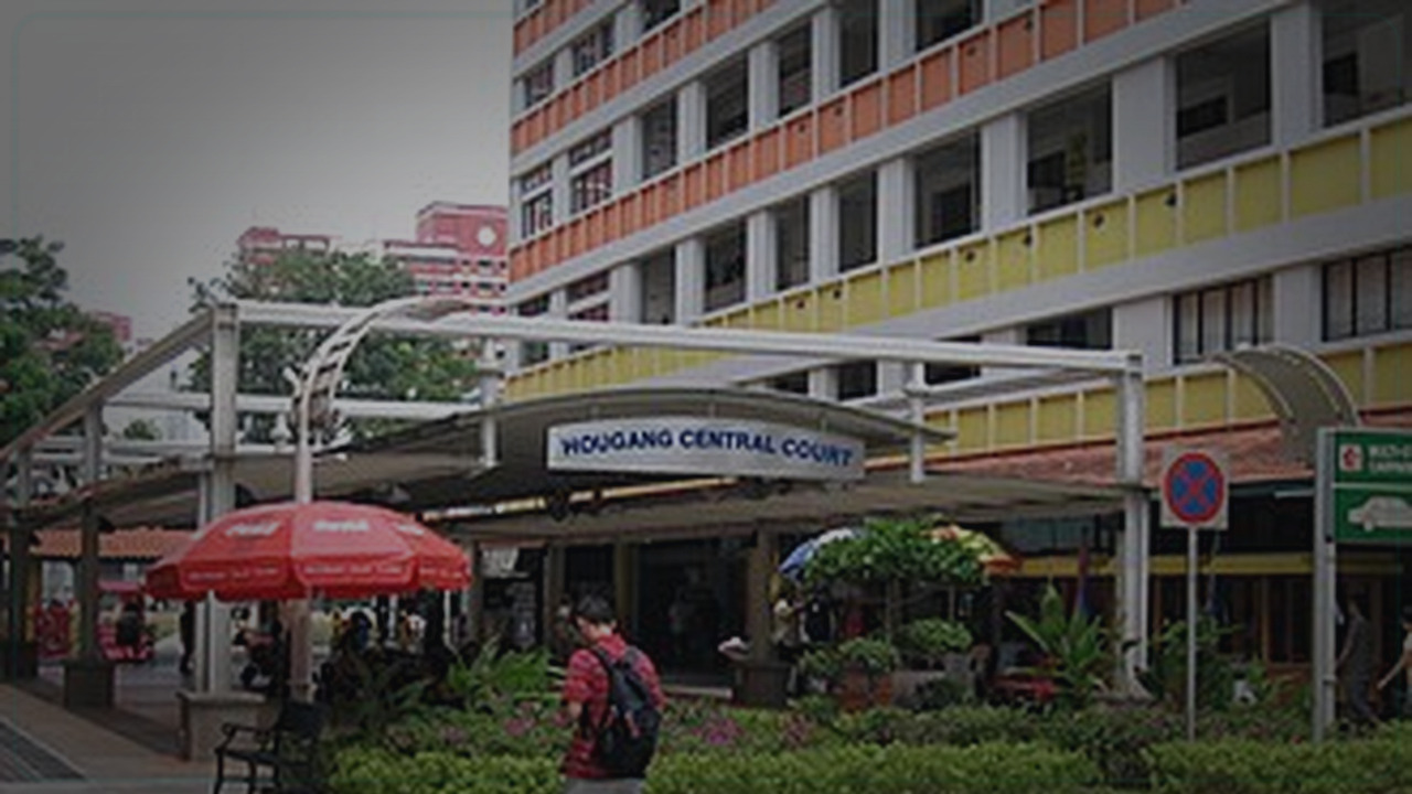 Hougang Singapore themed Pine Script service cover with dark market grading