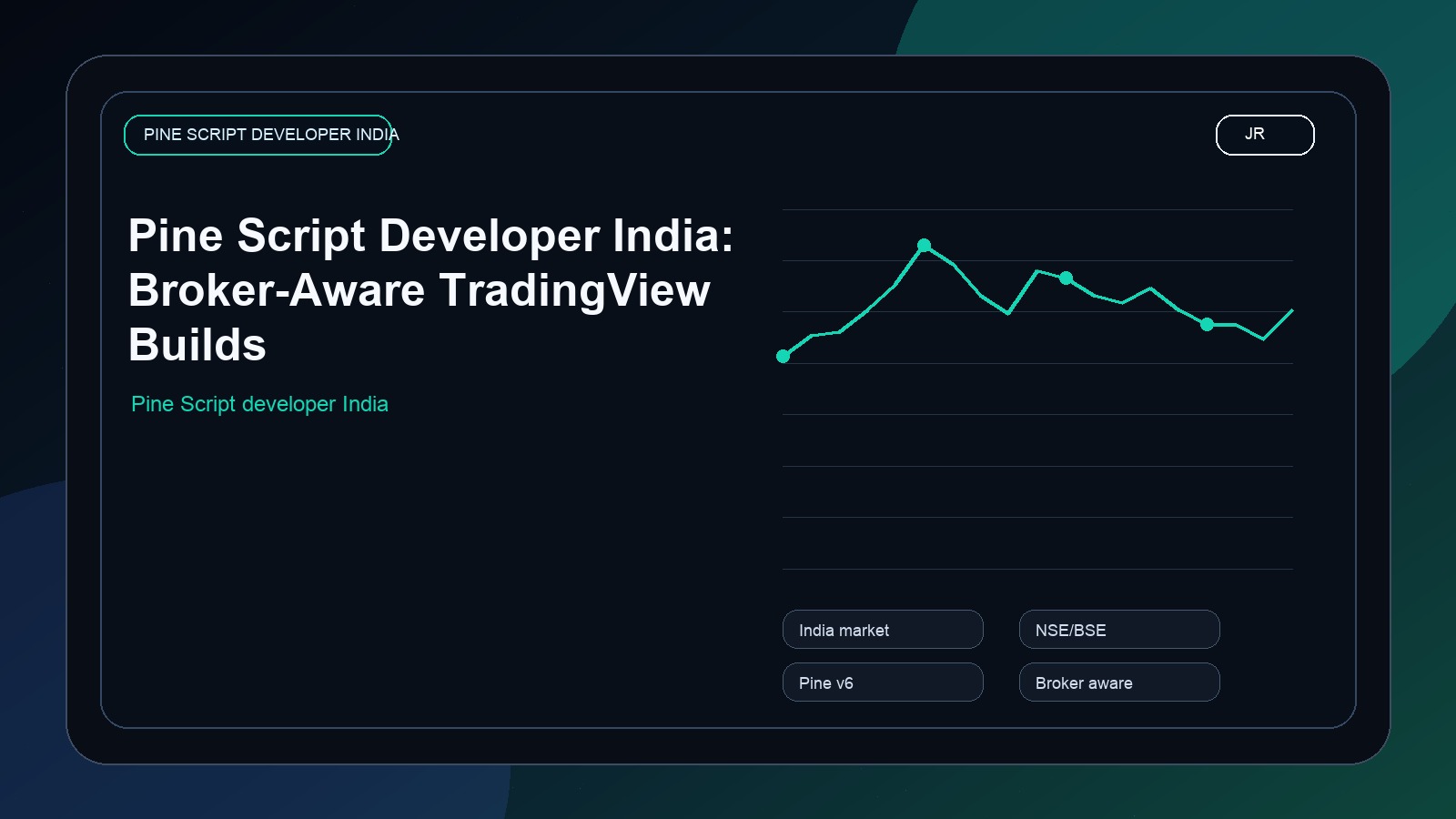 Pine Script Developer India: Broker-Aware TradingView Builds by Jayadev Rana cover image