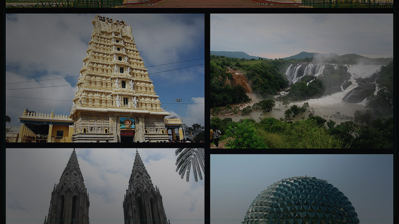 Mysuru India skyline themed Pine Script service cover with dark market grading