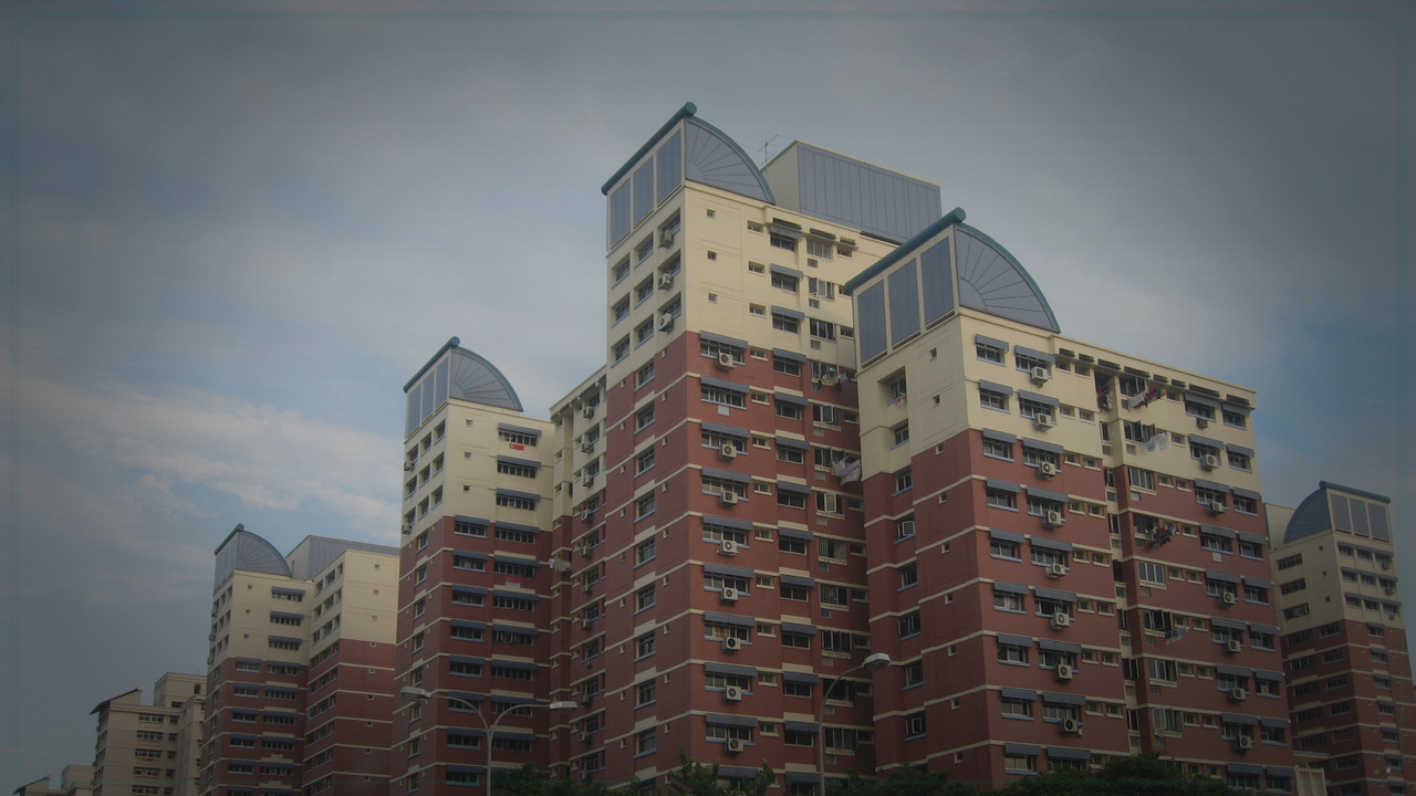 Pasir Ris Singapore themed Pine Script service cover with dark market grading