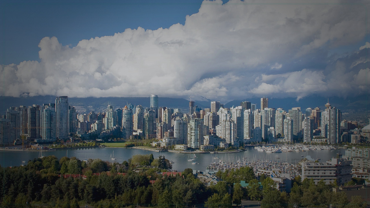 Vancouver themed Pine Script service cover for forex and crypto traders