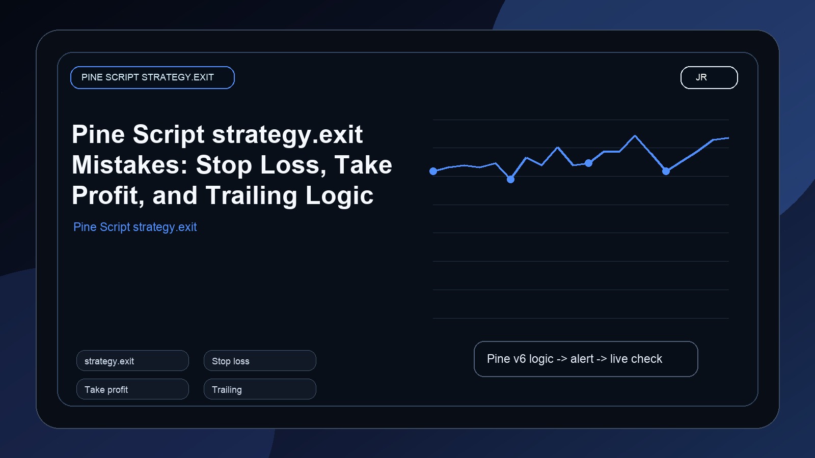 Pine Script strategy.exit Mistakes: Stop Loss, Take Profit, and Trailing Logic cover image